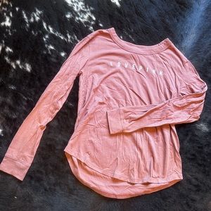 Pink long sleeve